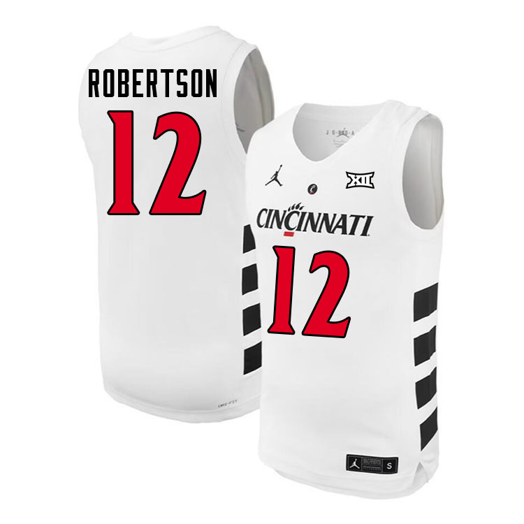 Oscar Robertson Cincinnati Jersey,Cincinnati Bearcats #12 Oscar Robertson Basketball Jersey-White